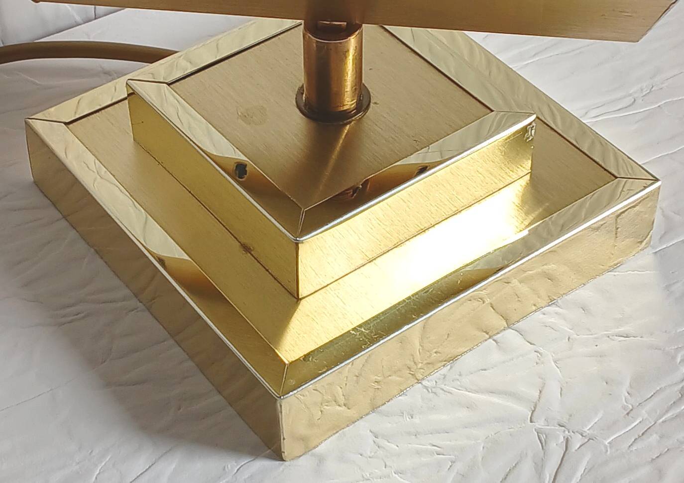 Halogen lamp "Hollywood Regency" in the style of W. Rizzo