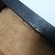 Wooden and velvet footrest