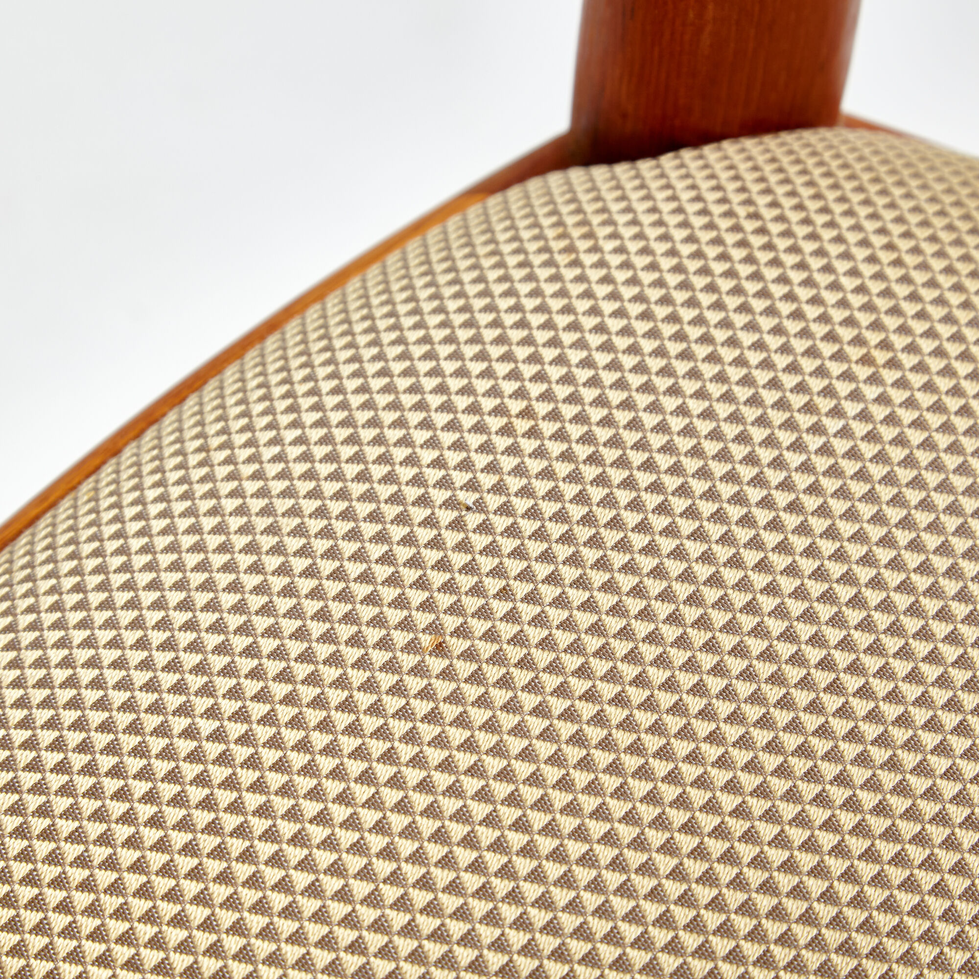 Solid teak dining chair by niels koefoed for koefoeds hornslet mk9828