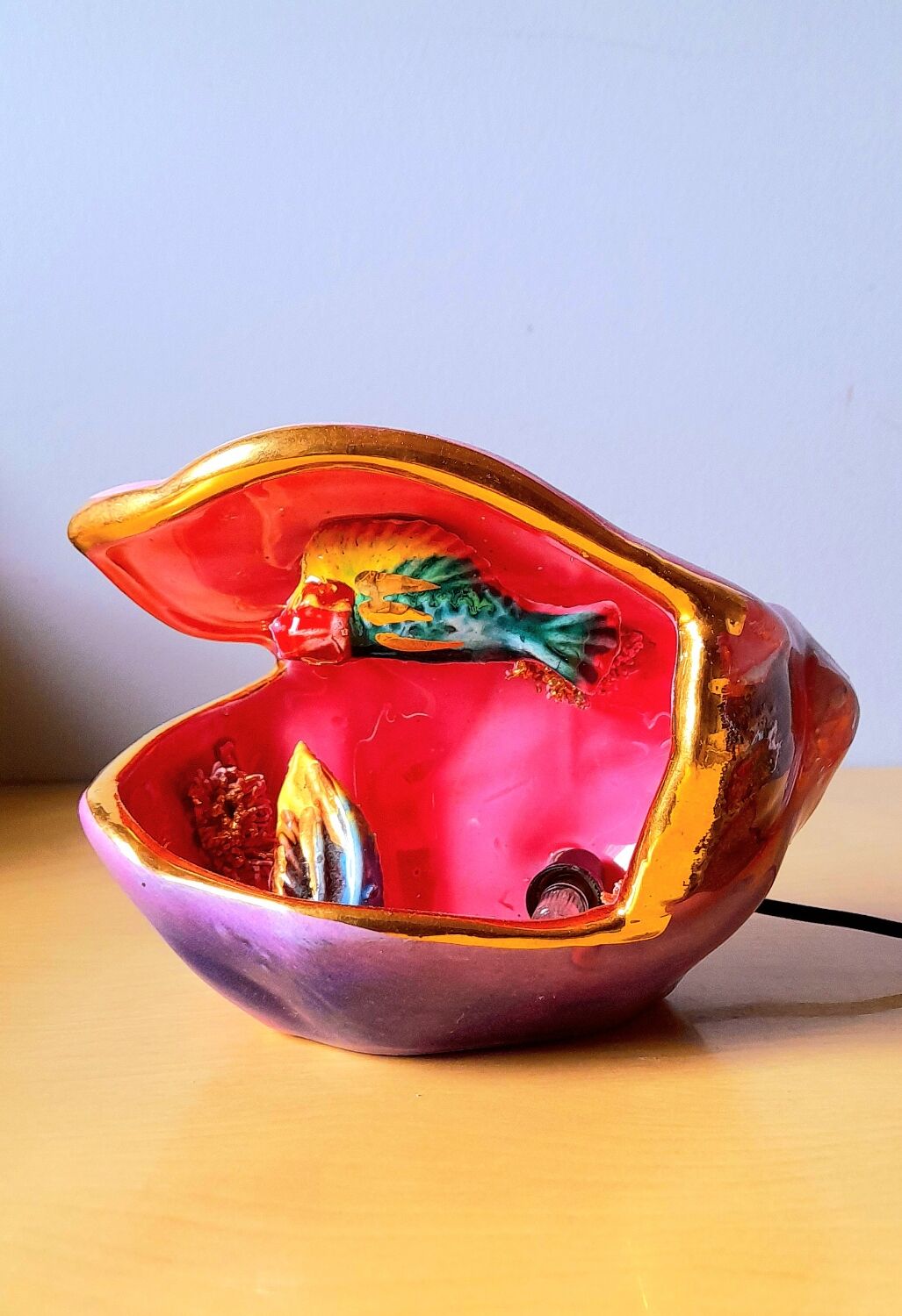 Shell lamp Vallauris