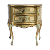 Bedside table style Venetian early twentieth