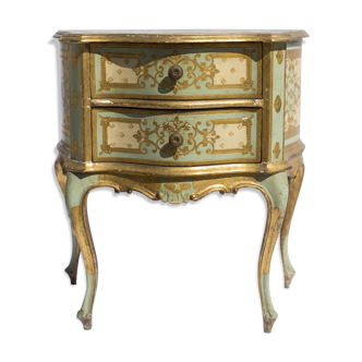 Bedside table style Venetian early twentieth
