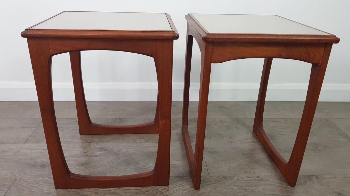 Pair of nightstands, 1960s