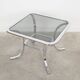 Glass coffee table, Danish design, 1970s, production: Denmark