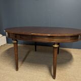 Louis XVI style mahogany veneer table