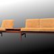 Modular teak sofa, Vintage Scandinavian 1960s