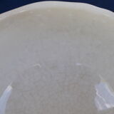 2 cups Gien earthenware breakfast pattern with orange wheat cob diam 12 cm