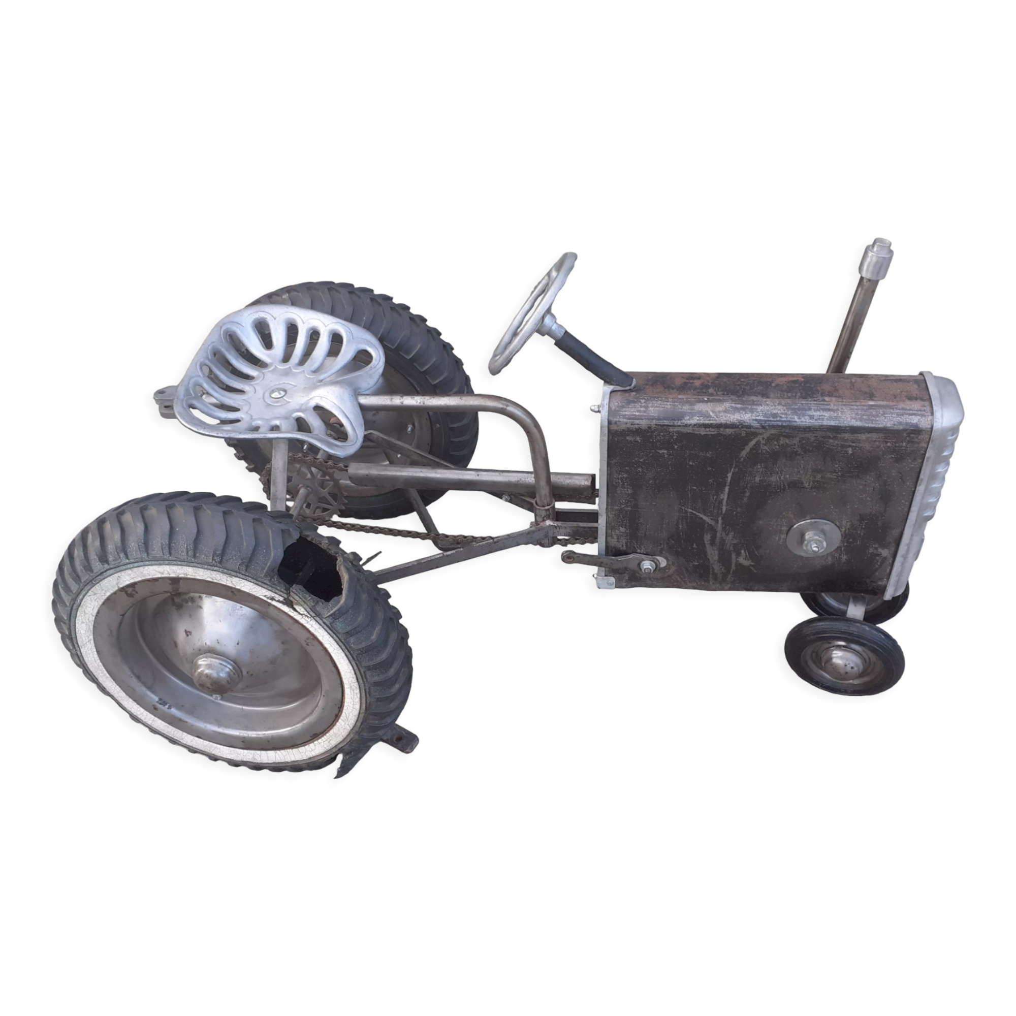 Metal tractor Rouca 60s
