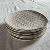 Dessert plates Voile Niderviller