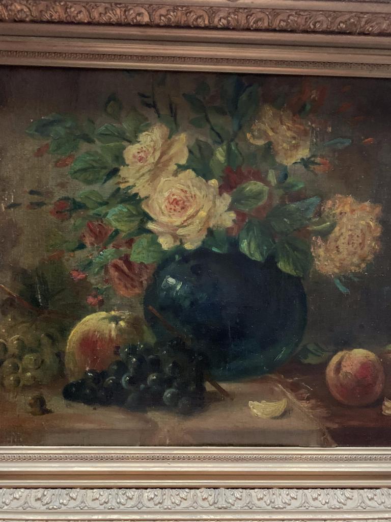 Painting "Still Life with Flower and Fruit".