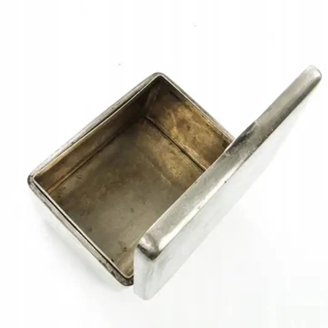 Art Deco sugar bowl, silver-plated alpaca, Jarra, Poland, 1930s