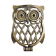Under vintage brass dish owl