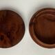 Bonbonnière ronde en bois