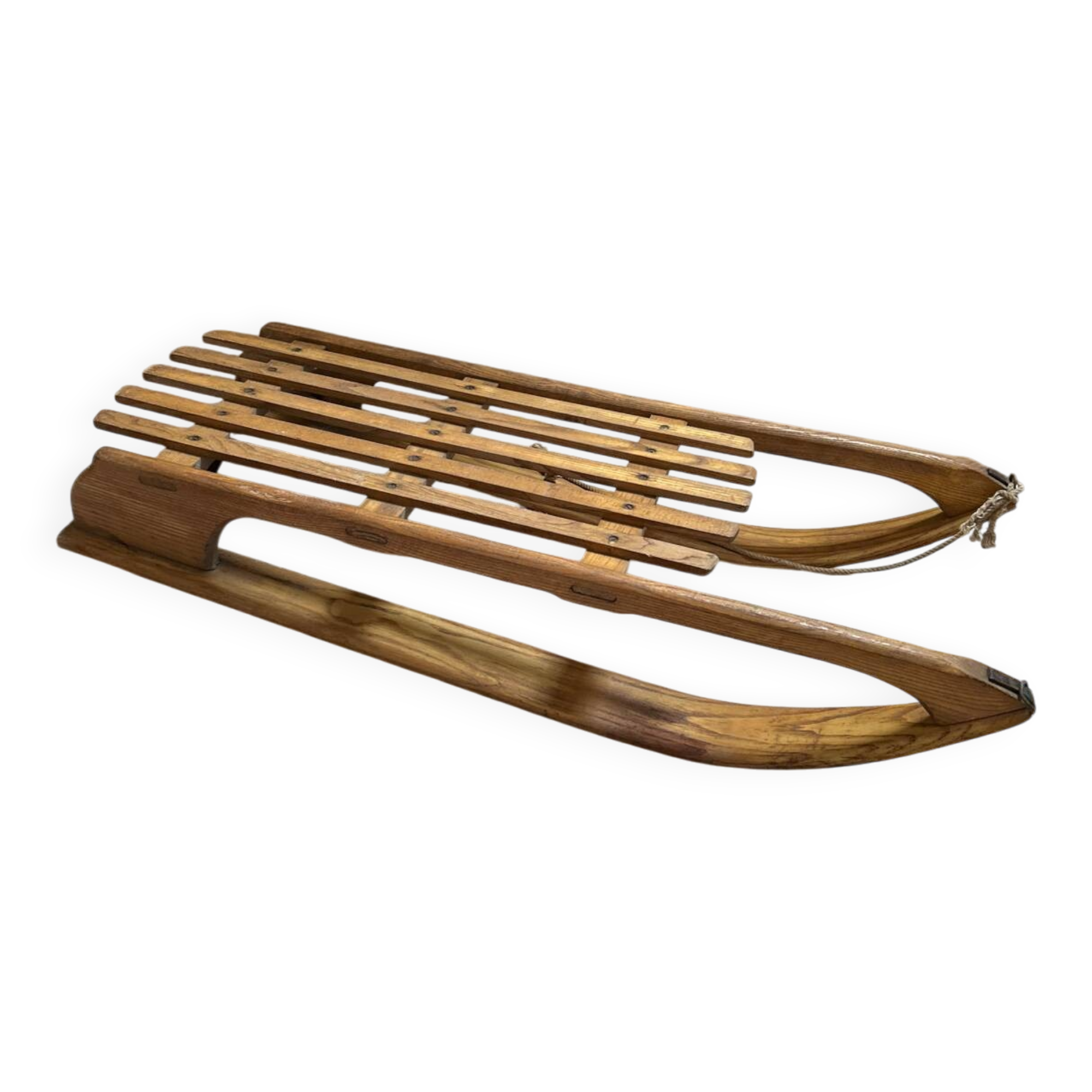 Old wooden sled