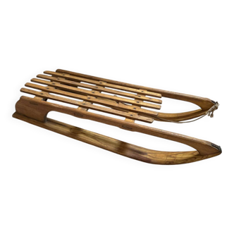 Old wooden sled