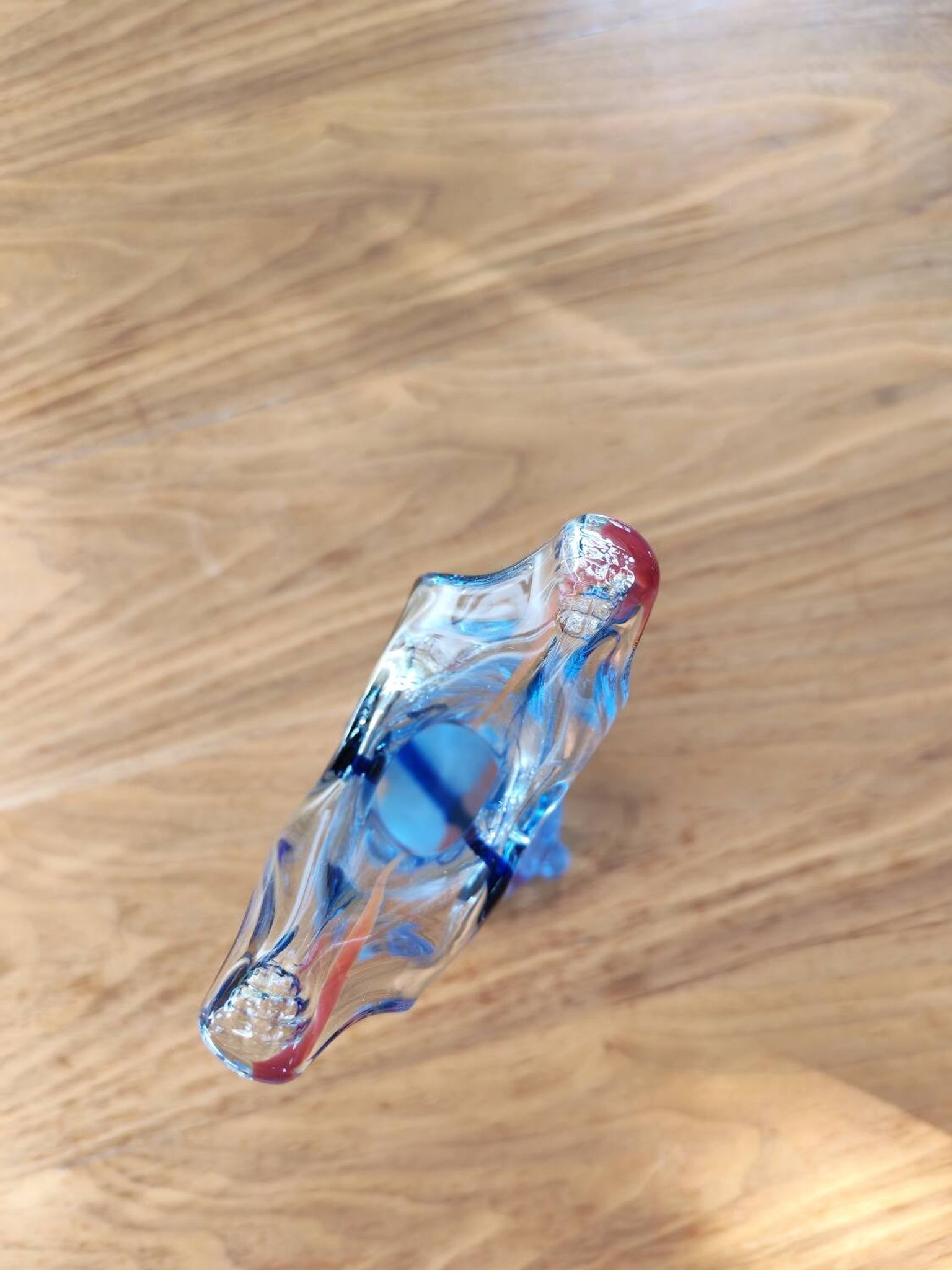Vase vintage en verre de Murano