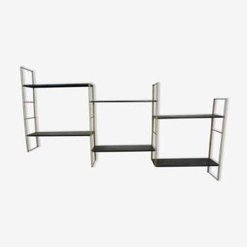 Vintage metal shelves