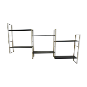 Vintage metal shelves