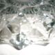 Vintage glass ashtray 1970