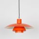 Danish vintage pendant lamp PH 4/3 by Poul Henningsen, Louis Poulsen, 1966