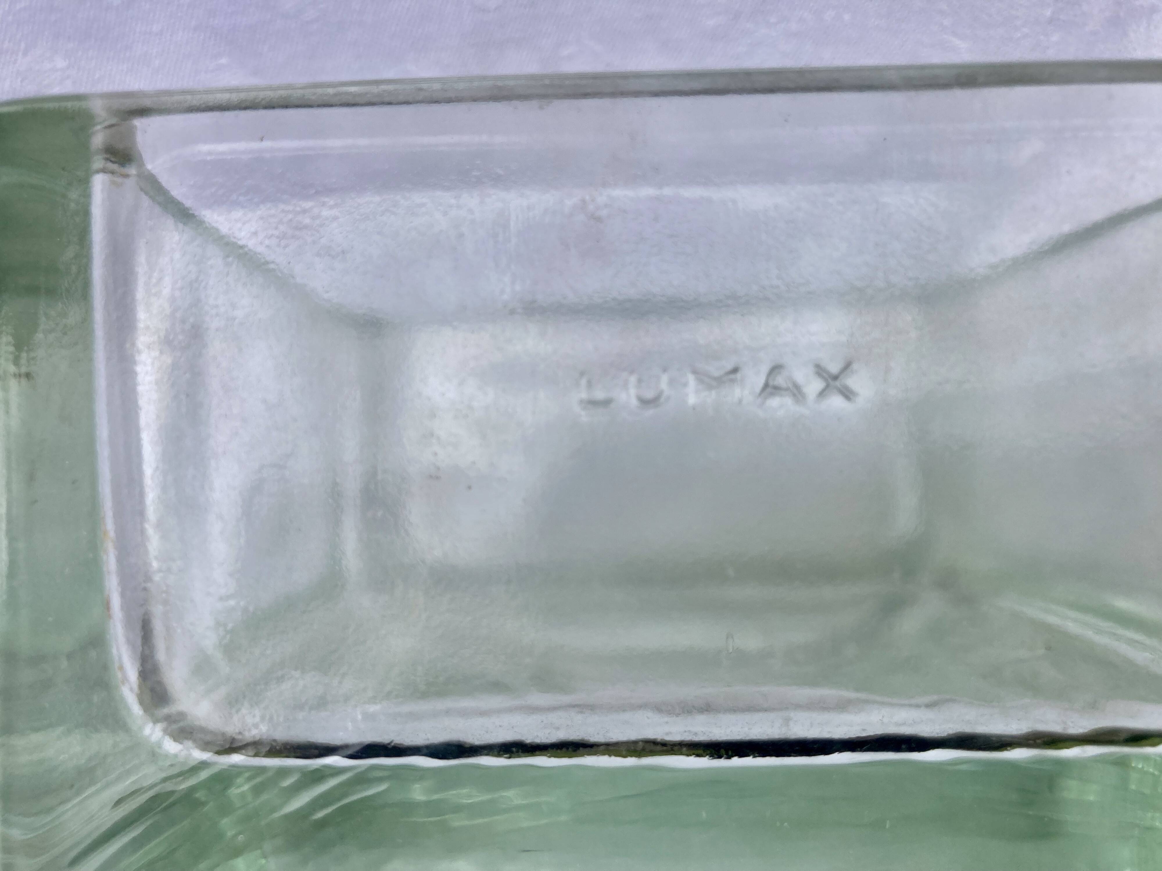 Lumax - glass pocket emptier - 15 x 15 cm - le corbusier charlotte perriand
