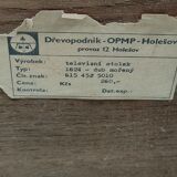 Side table Drevopodnik Holesov 60s