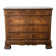 Ensemble commode ancienne : 3 tiroirs en bois kaki
