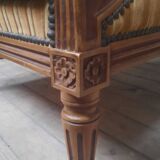 Large Louis XVI style wing chair