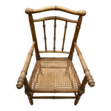 Small armchair for tanned children