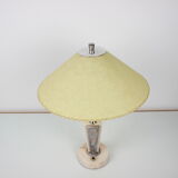 Retro Marble Table Lamp, Kámen Praha, 1950s