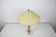 Lampe de table rétro en marbre, Kámen Praha, années 1950