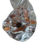 Glass lamp base