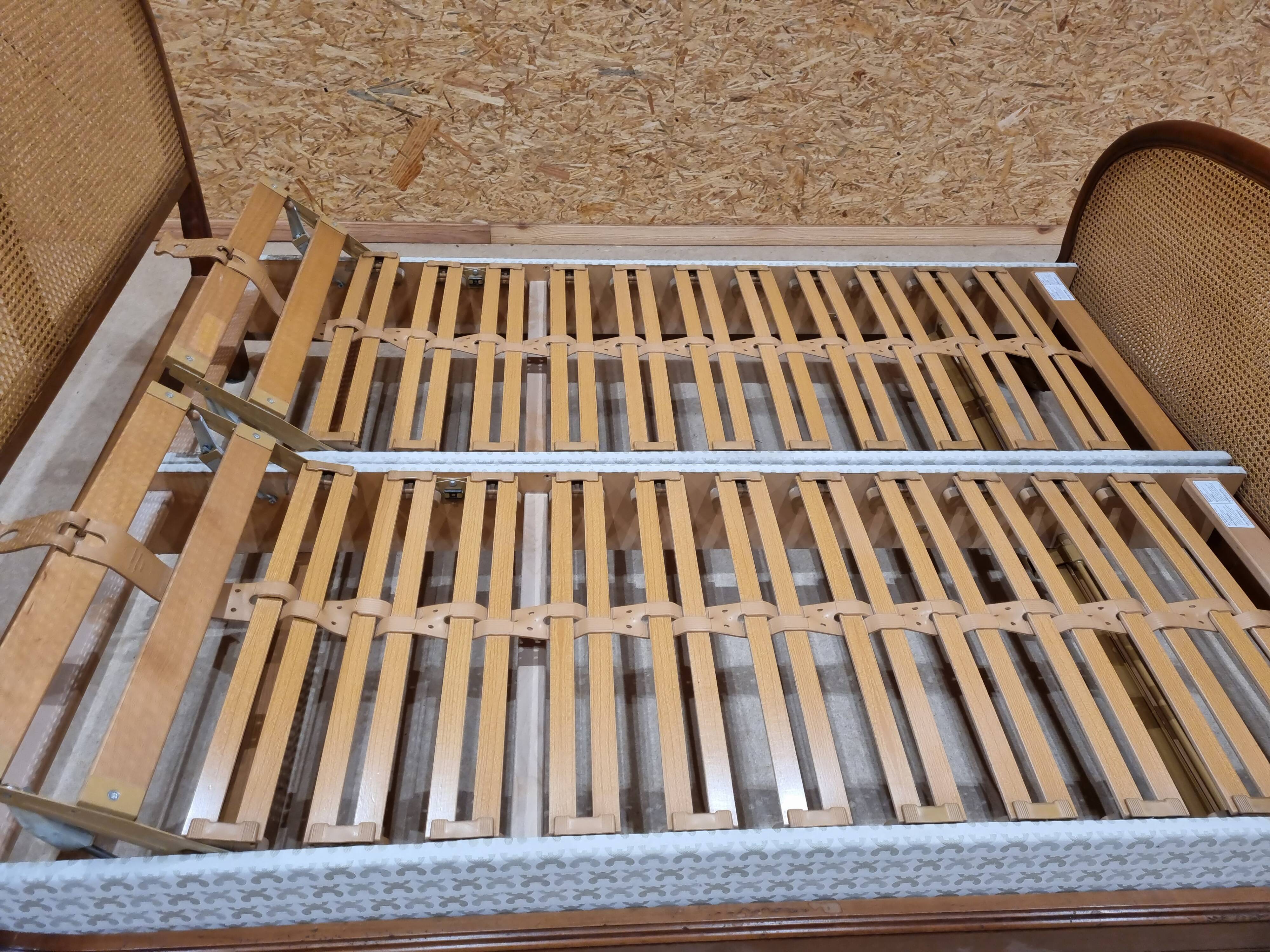 Old cane bed 70s 80s