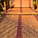 Antique rattan and wicker chaise longue, circa 1930