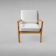 Lounge chair by Ole Wanscher for P. Jeppesen, Set of 2