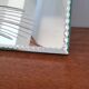 Beveled mirror photo frame
