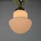 Art nouveau flush mount, 1910s, restored