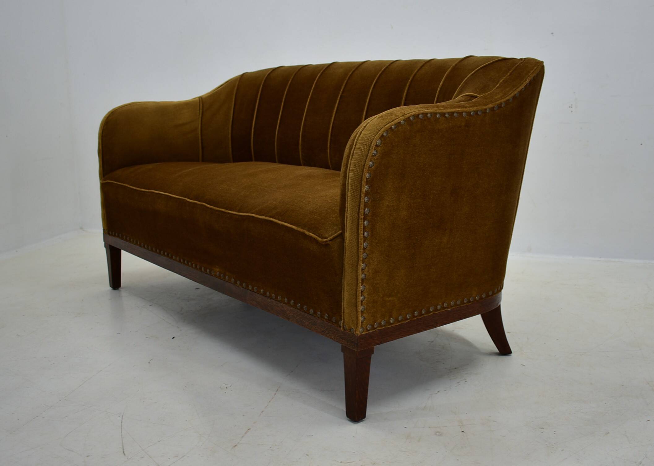 Canapé Art Déco des années 1930, Tchécoslovaquie