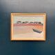 Original  Swedish Oil on Canvas – “Motif from Byxelkrok” by Raymond Wallentin – Signed & Dated 1975 – Vintage & Framed