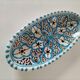 Moroccan glazed ceramic dish, Safi craftsmanship style