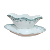 Saucière iron earth, green décor