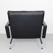 Set 2 vintage PK31/1 Lounge Chair & PK61 Coffee Table by Poul Kjaerholm for E. Kold Christensen