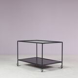1950s Minimalist trolley by Poul Cadovius for Abstracta, Denmark