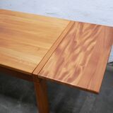 Vintage elm dining table by Maison Regain
