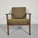 Scandinavian armchair oak 50/60
