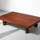 Art Deco coffee table by Charles Dudouyt, 1940.