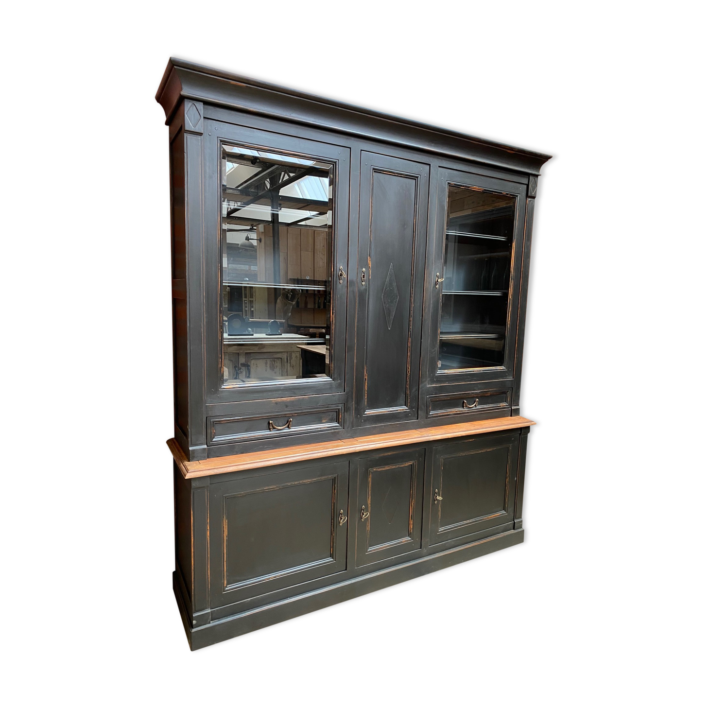 Patinated cherry furniture