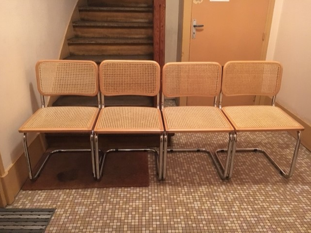 B32 chairs by Marcel Breuer