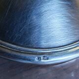 Art Deco silver-plated bowl by Bouillet and Bourdelle