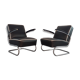 Pair of Bauhaus armchairs by Slezàk, K29 model, Gispen-Thonet 1932 design